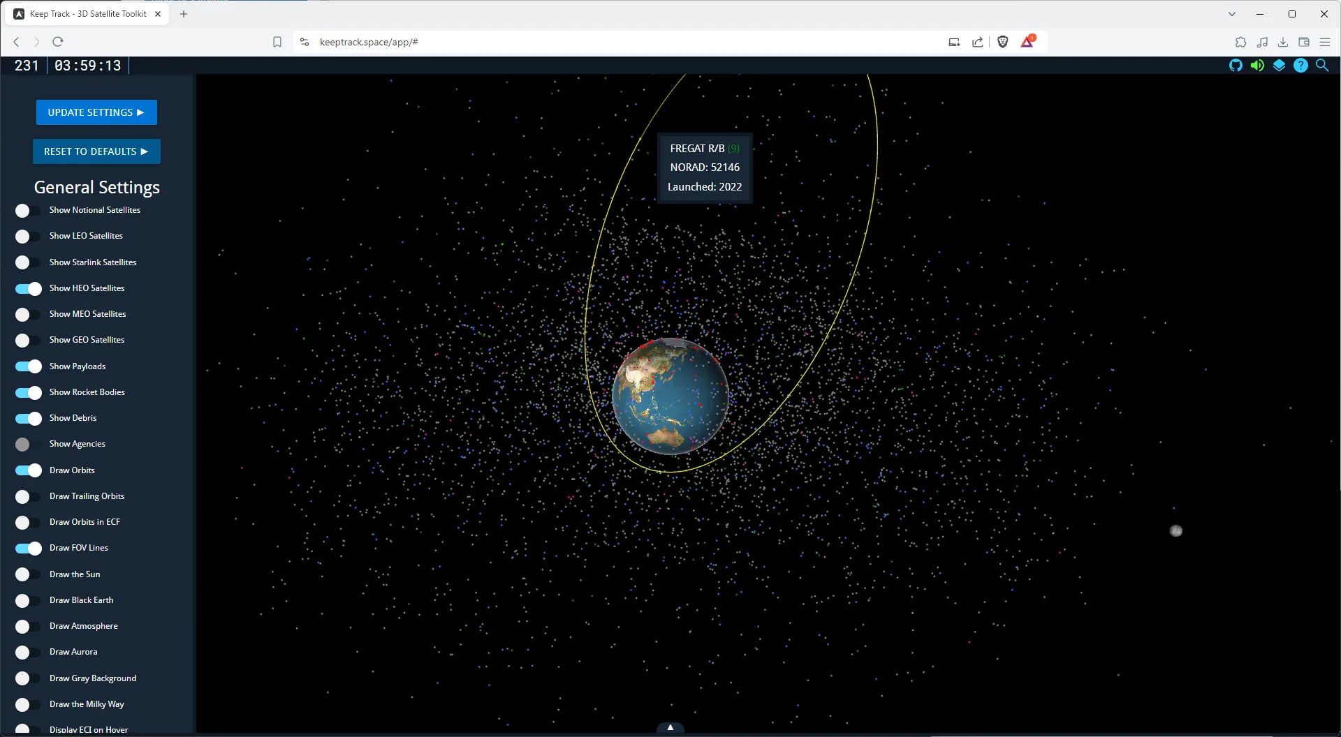 HEO Orbit